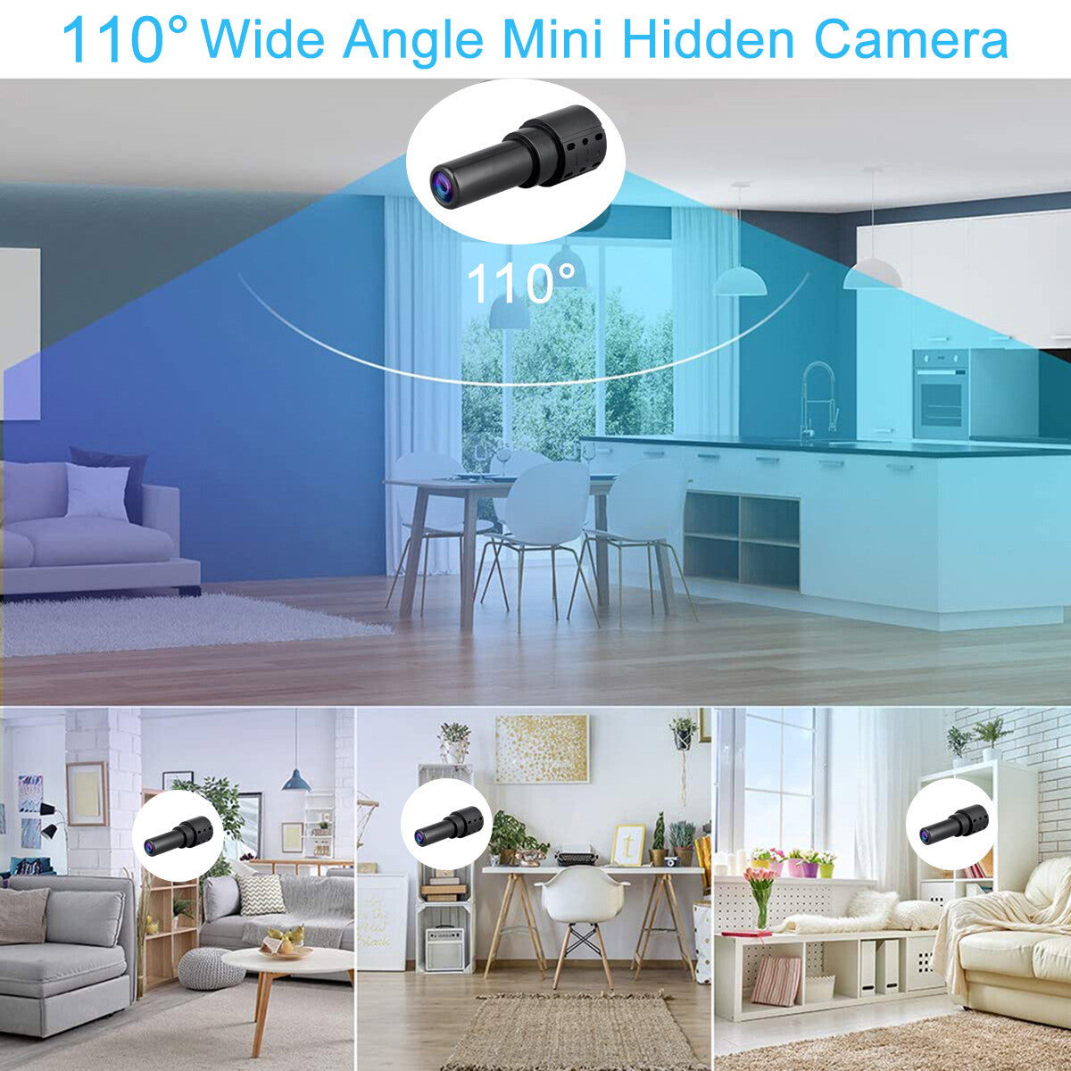 Mini Wifi Camera 1080P HD Video Motion Remote Monitor Camcorder Security Camera