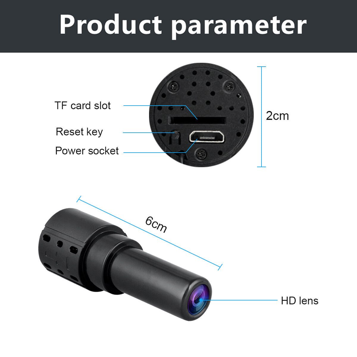 Mini Wifi Camera 1080P HD Video Motion Remote Monitor Camcorder Security Camera