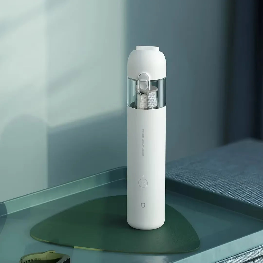 Mi Mini Vacuum Cleaner, 13000Pa Portable Wireless One-Button Start 88000RPM Brushless Motor with Multi Nozzles for Car