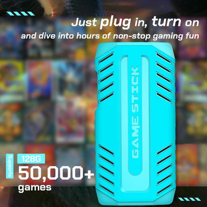 Retro Game Console Stick Game Nostalgia Gaming Stick Dual 2.4G Wireless Controllers, Plug & Play TV Video Gaming Stick