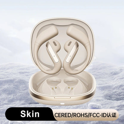 Smart AI Translation Headset True Wireless Sports Long-lasting Bluetooth Headset Stereo Sound Semi-in-ear Air Conduction Headset