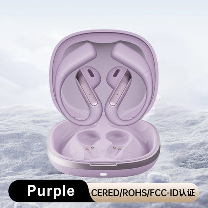 Smart AI Translation Headset True Wireless Sports Long-lasting Bluetooth Headset Stereo Sound Semi-in-ear Air Conduction Headset