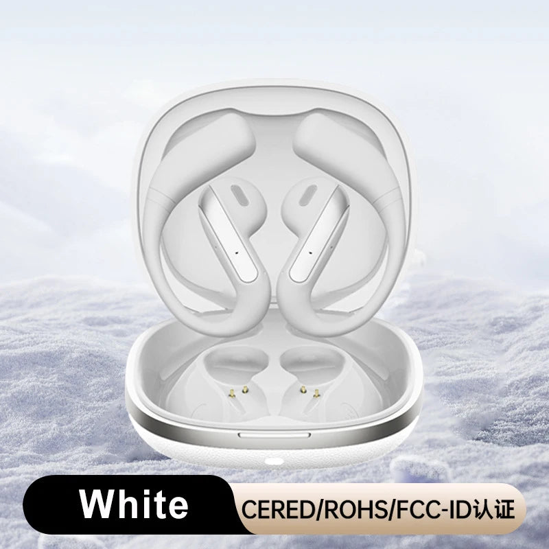 Smart AI Translation Headset True Wireless Sports Long-lasting Bluetooth Headset Stereo Sound Semi-in-ear Air Conduction Headset