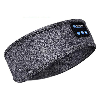 Bluetooth-Compatible Sleeping Headphone Sports Headband Thin Soft Elastic Comfortable Wireless Music Earphones Eye Mask Earphone
